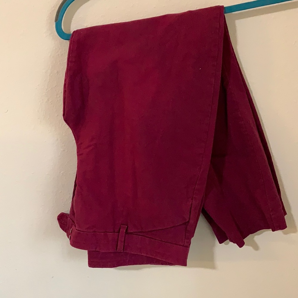 Cranberry Pink Gap Signature Skinny Ankle Khaki